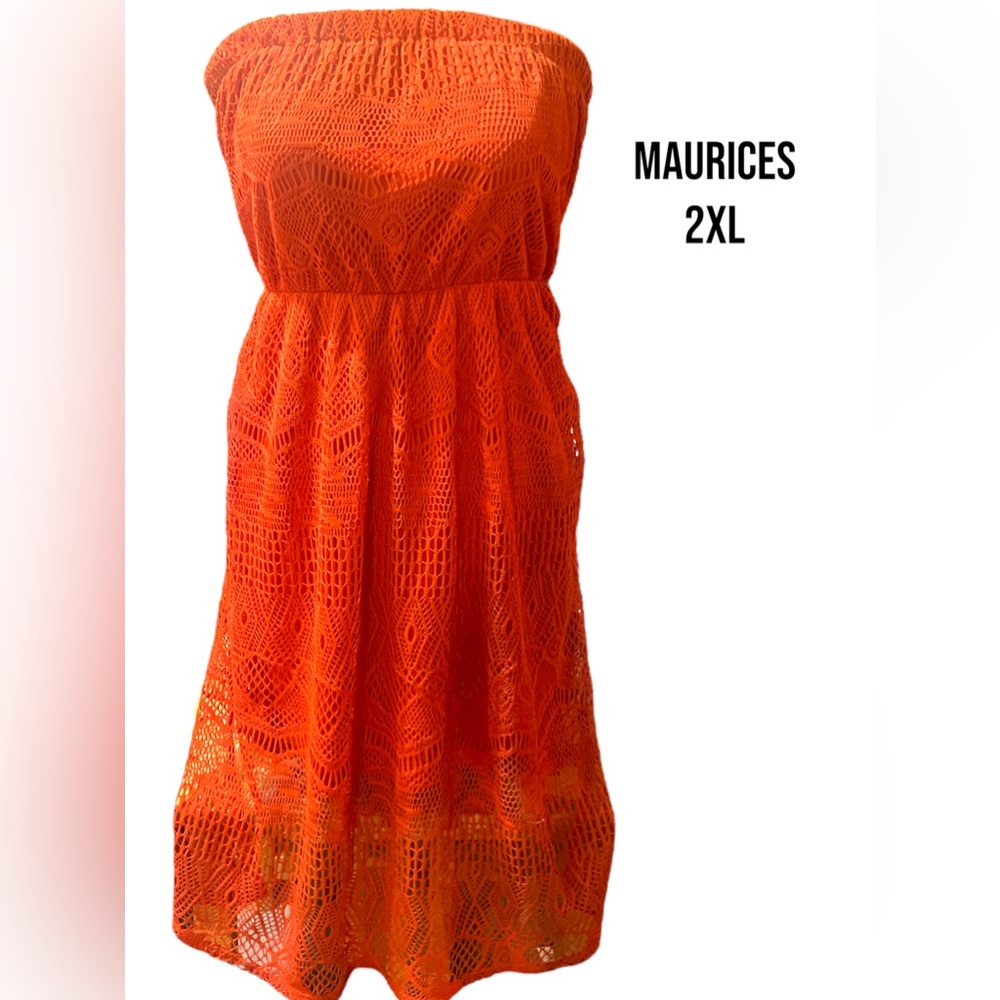 Maurice’s strapless dress size 2XL